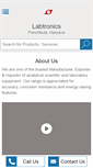 Mobile Screenshot of labtronicsspectrophotometers.com